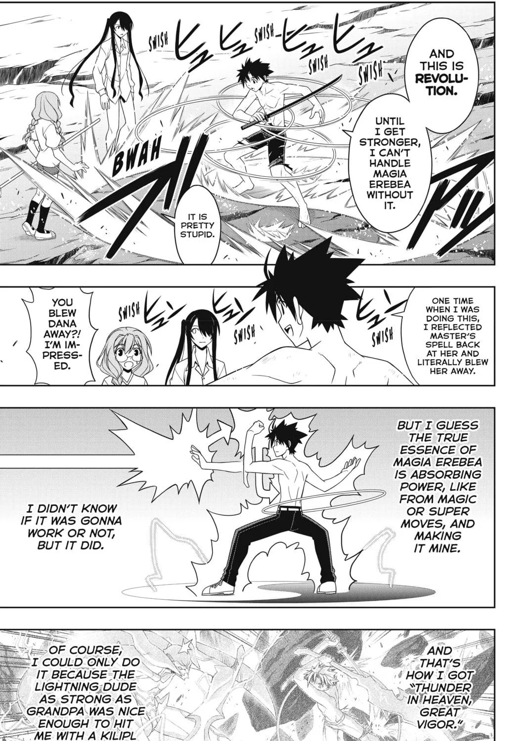 Read UQ HOLDER! chapter 91 image 4 on Lezhin