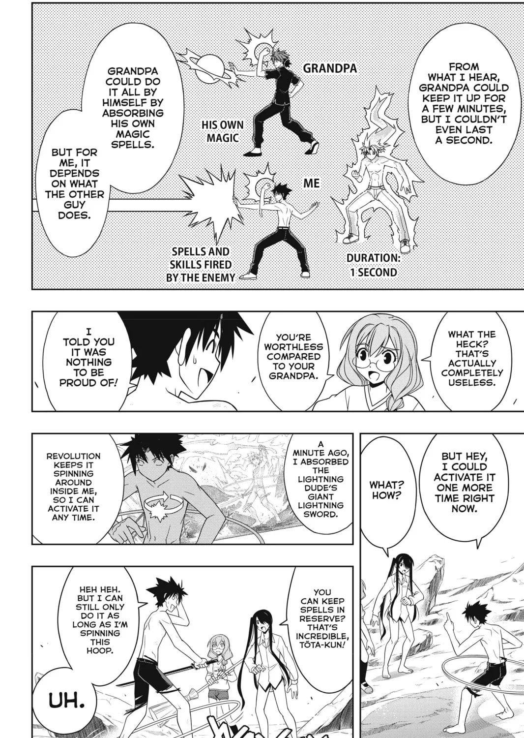 Read UQ HOLDER! chapter 91 image 6 on Lezhin
