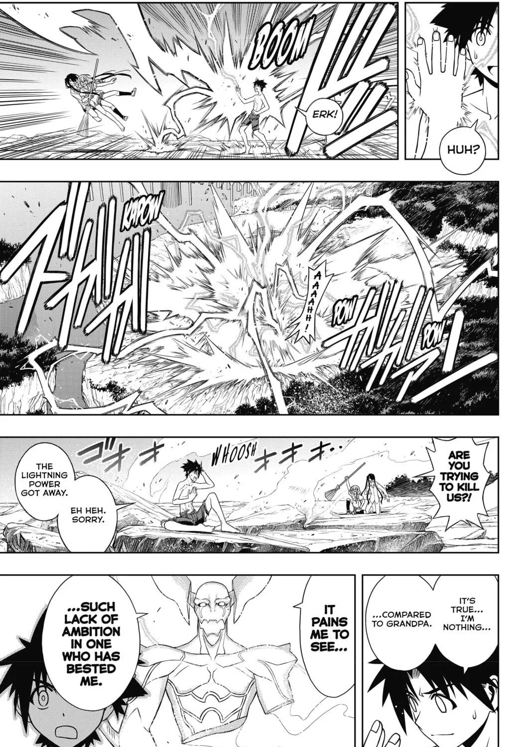 Read UQ HOLDER! chapter 91 image 8 on Lezhin