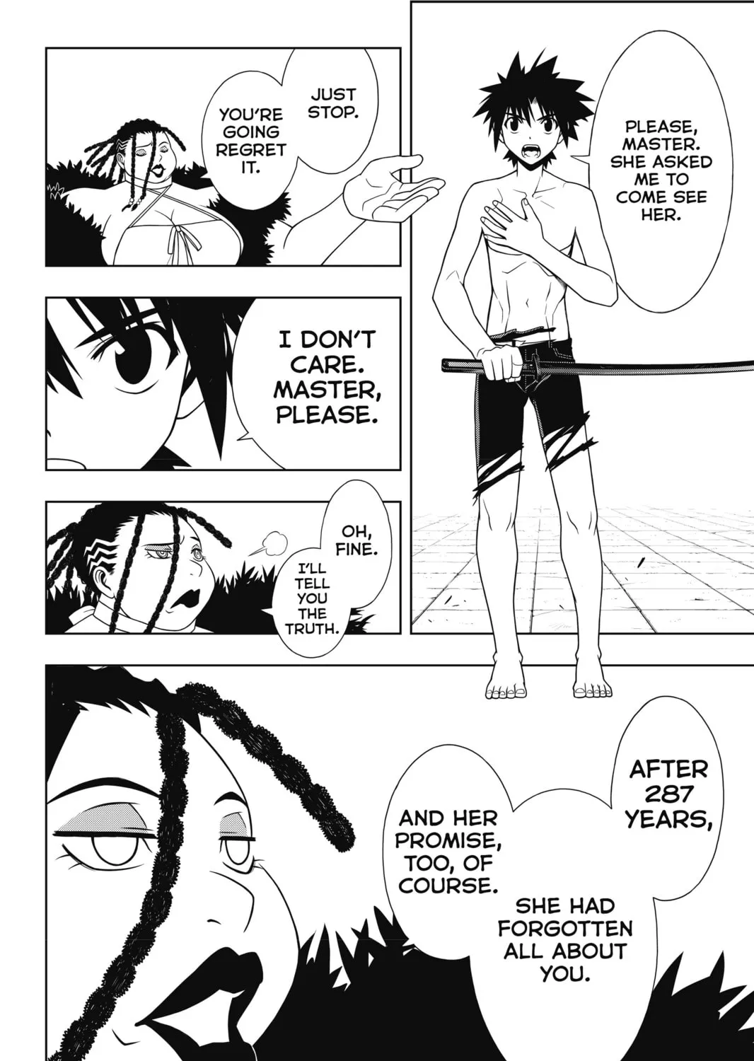 Read UQ HOLDER! chapter 92 image 14 on Lezhin