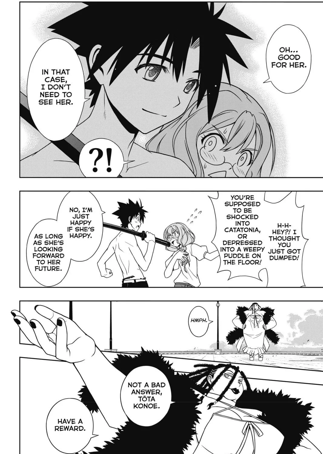 Read UQ HOLDER! chapter 92 image 18 on Lezhin