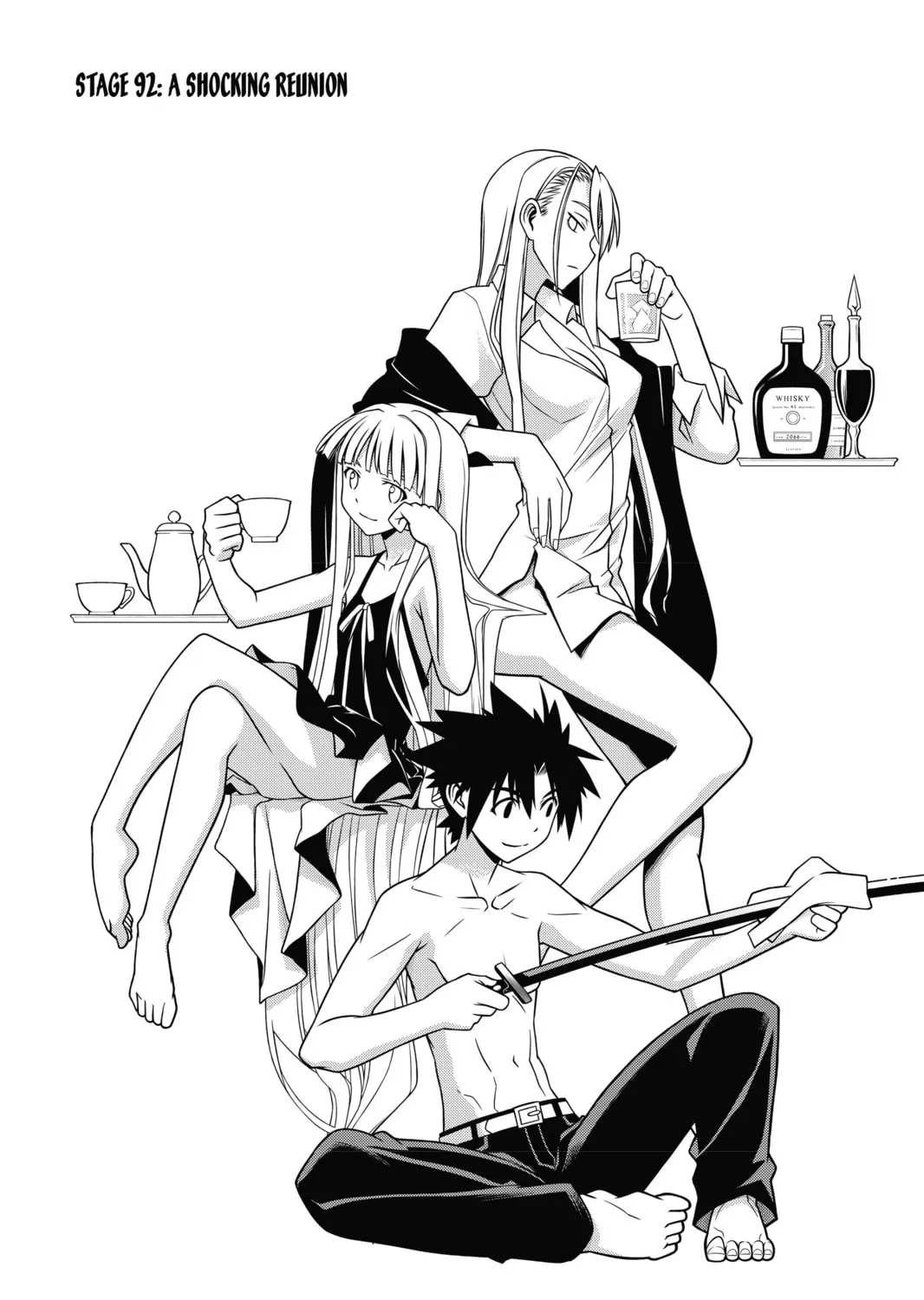 Read UQ HOLDER! chapter 92 image 2 on Lezhin