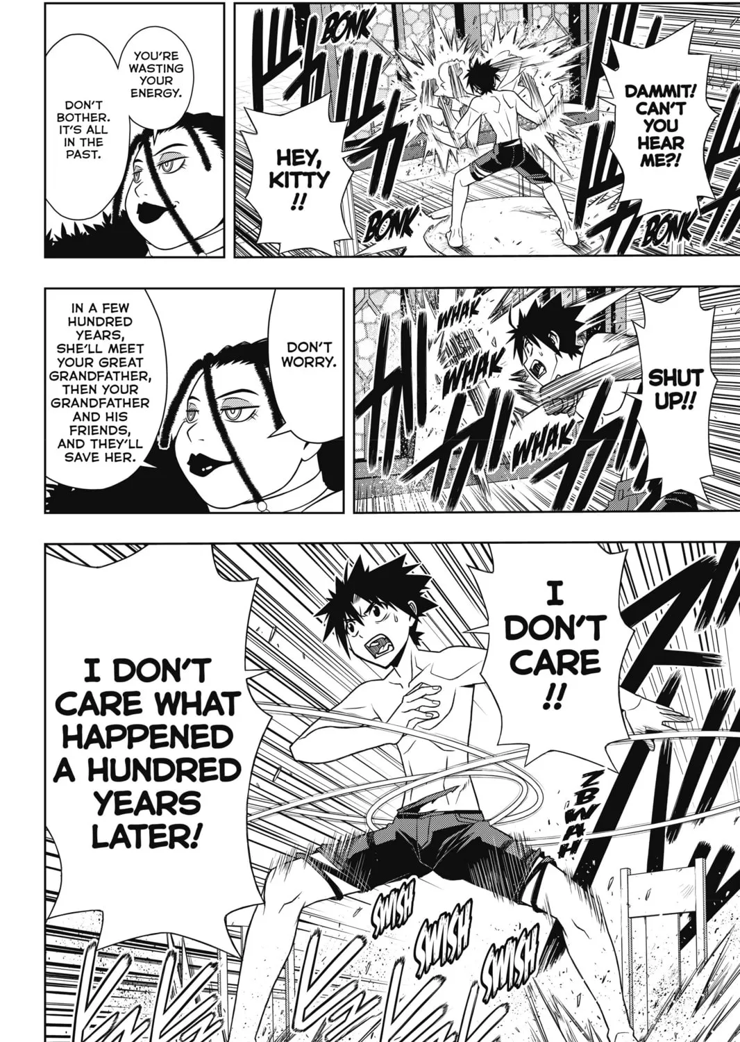 Read UQ HOLDER! chapter 93 image 14 on Lezhin