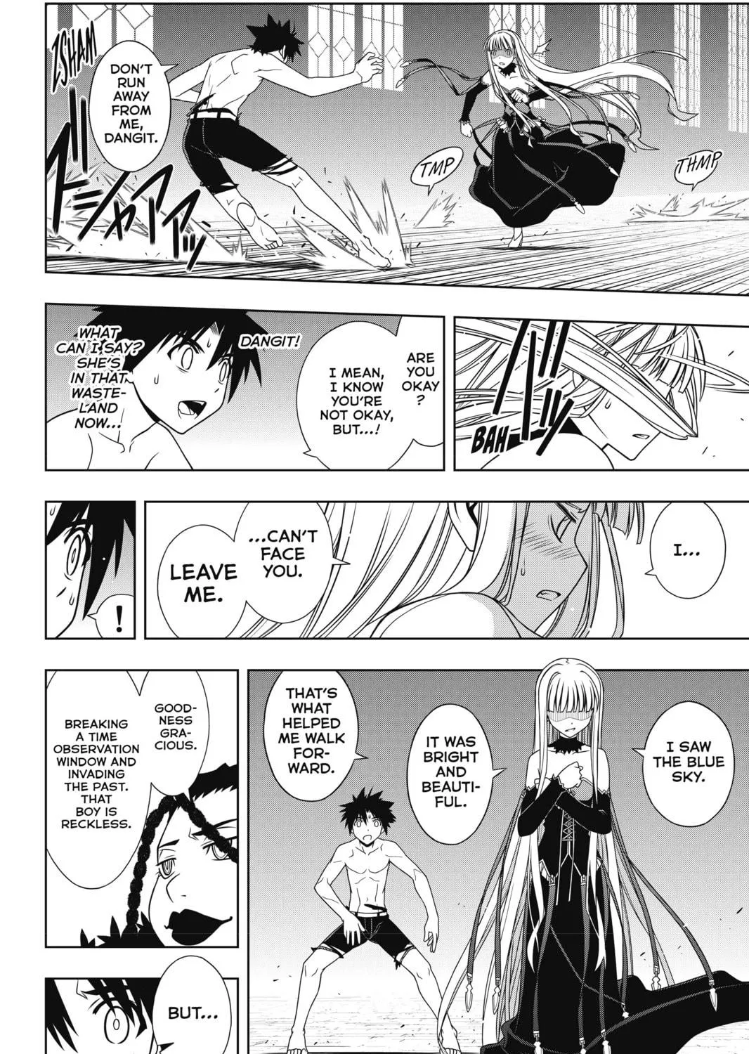Read UQ HOLDER! chapter 93 image 22 on Lezhin