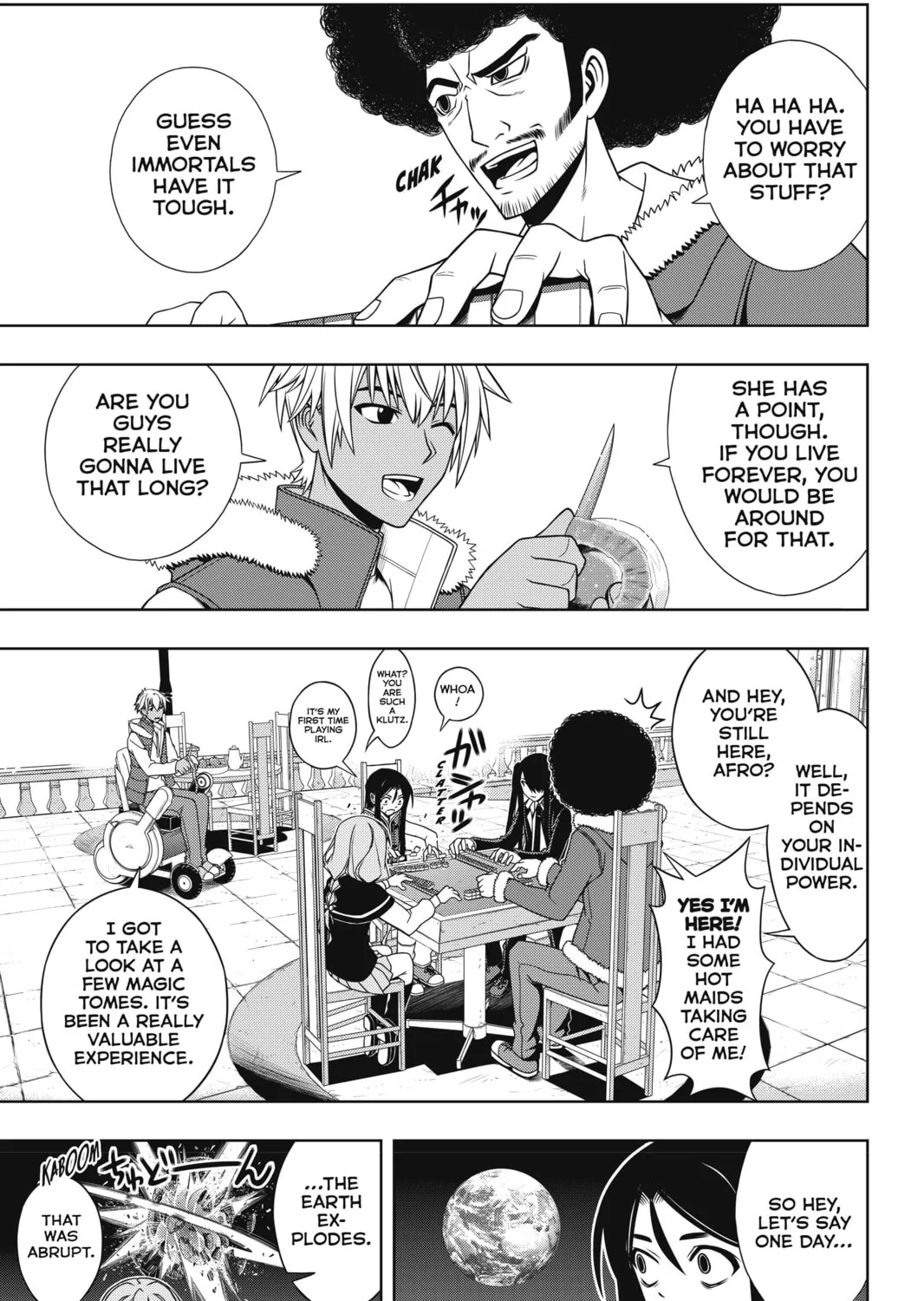 Read UQ HOLDER! chapter 94 image 12 on Lezhin