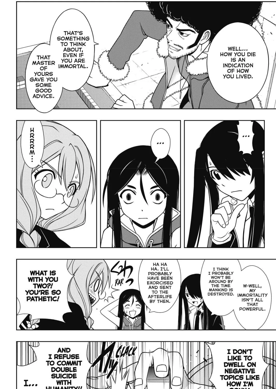 Read UQ HOLDER! chapter 94 image 18 on Lezhin