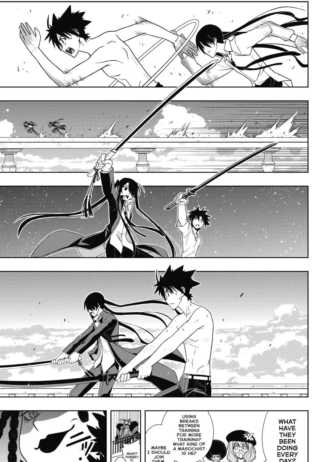 Read UQ HOLDER! chapter 94 image 28 on Lezhin