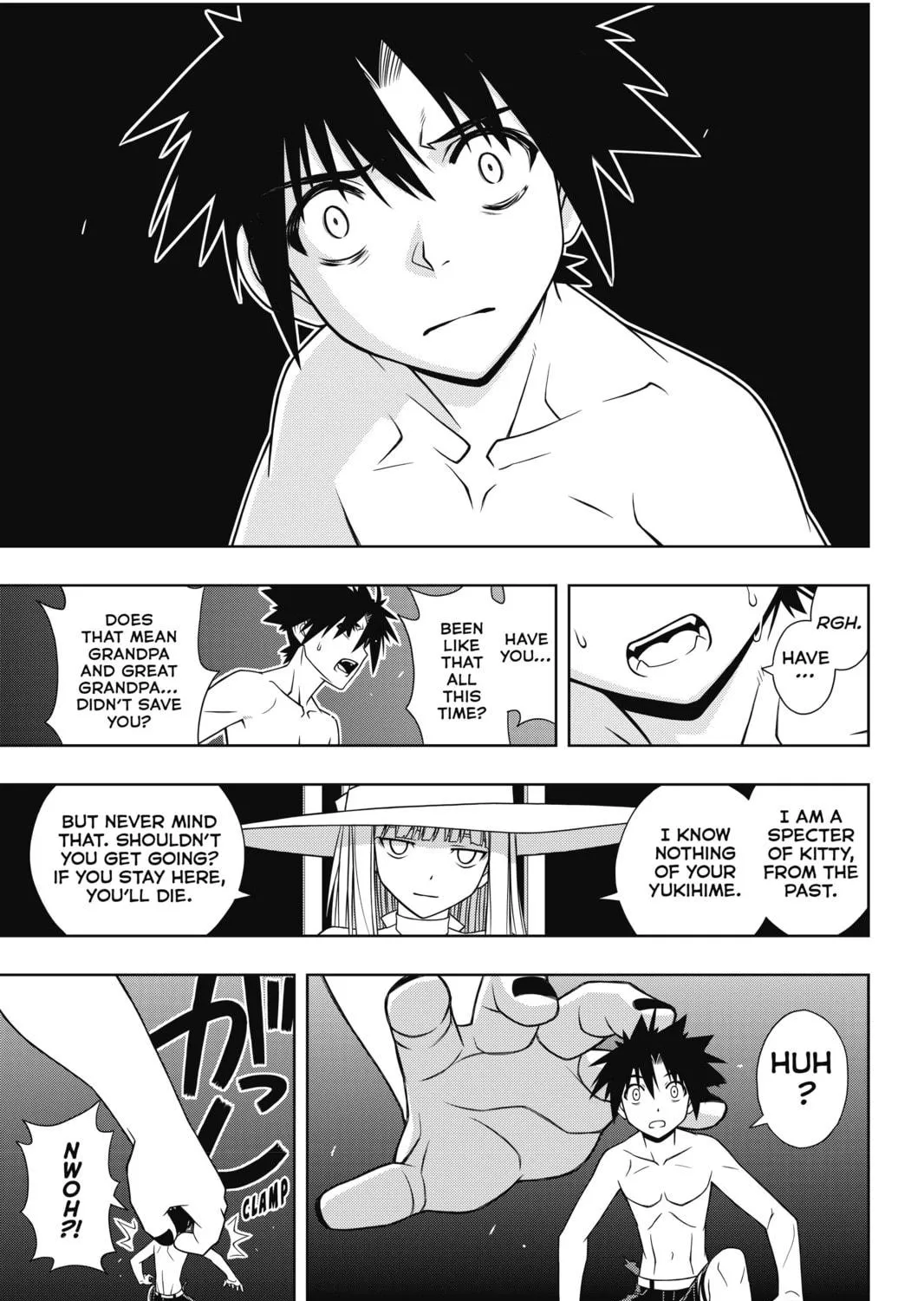 Read UQ HOLDER! chapter 94 image 4 on Lezhin