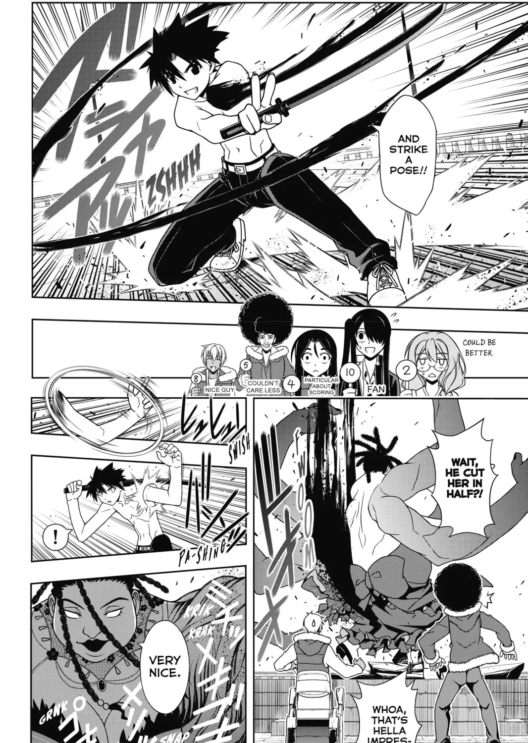 Read UQ HOLDER! chapter 95 image 14 on Lezhin