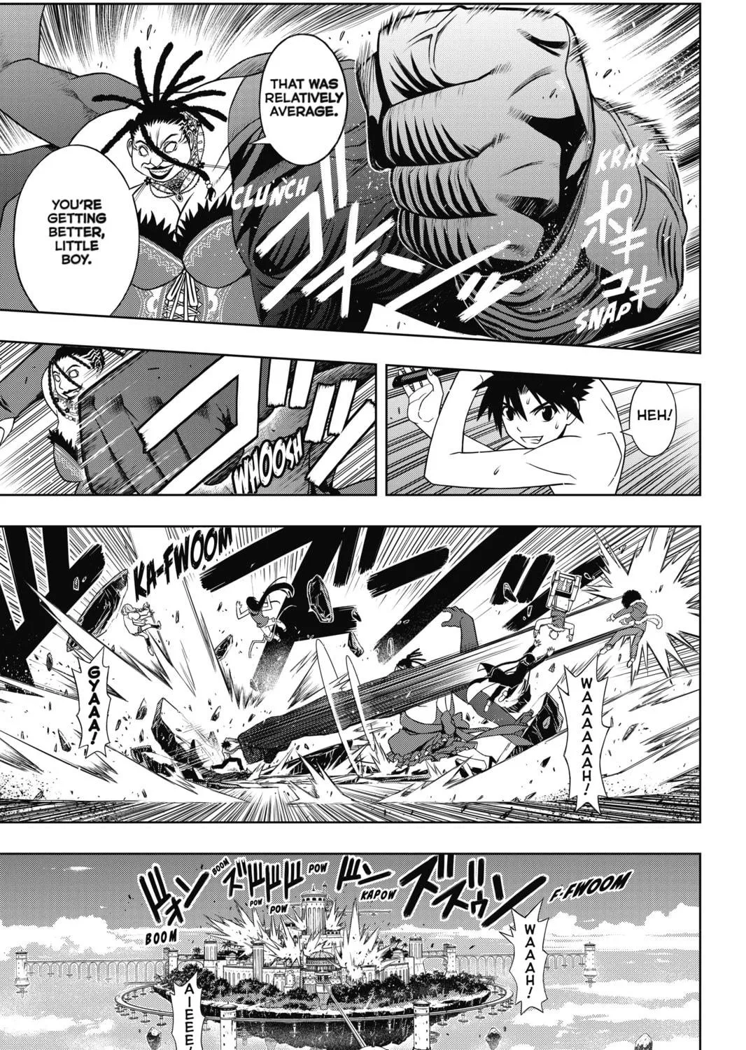 Read UQ HOLDER! chapter 95 image 16 on Lezhin