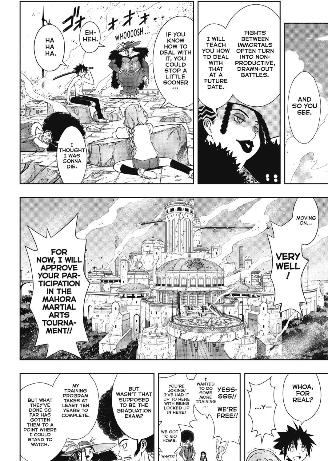 Read UQ HOLDER! chapter 95 image 18 on Lezhin