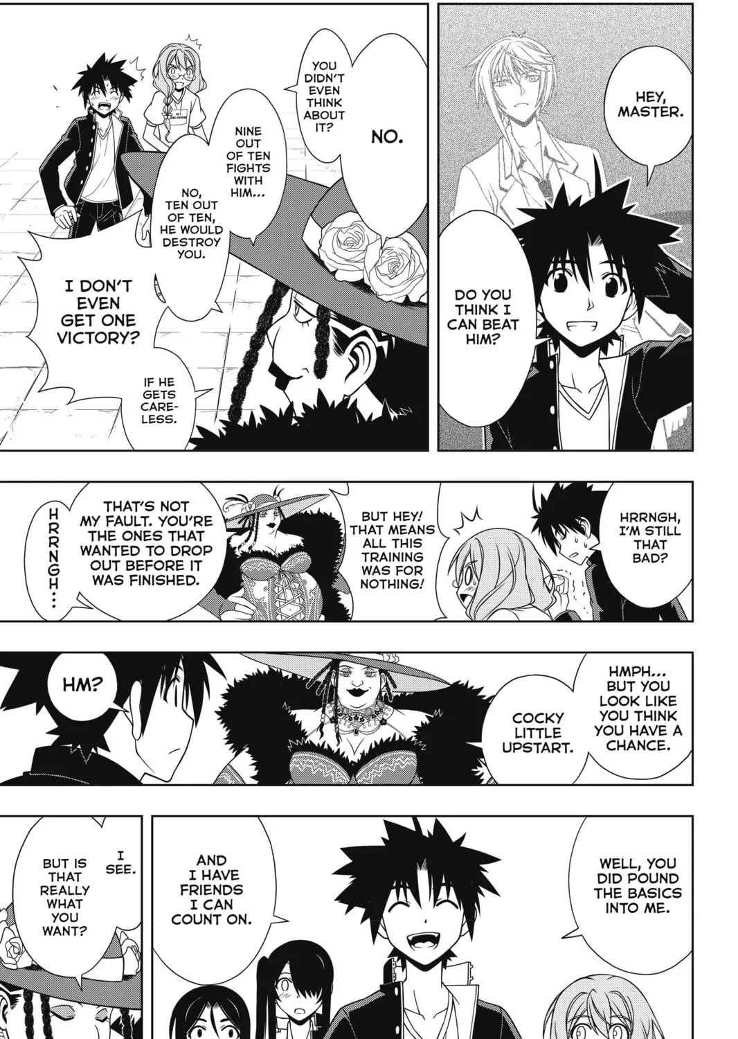 Read UQ HOLDER! chapter 95 image 20 on Lezhin