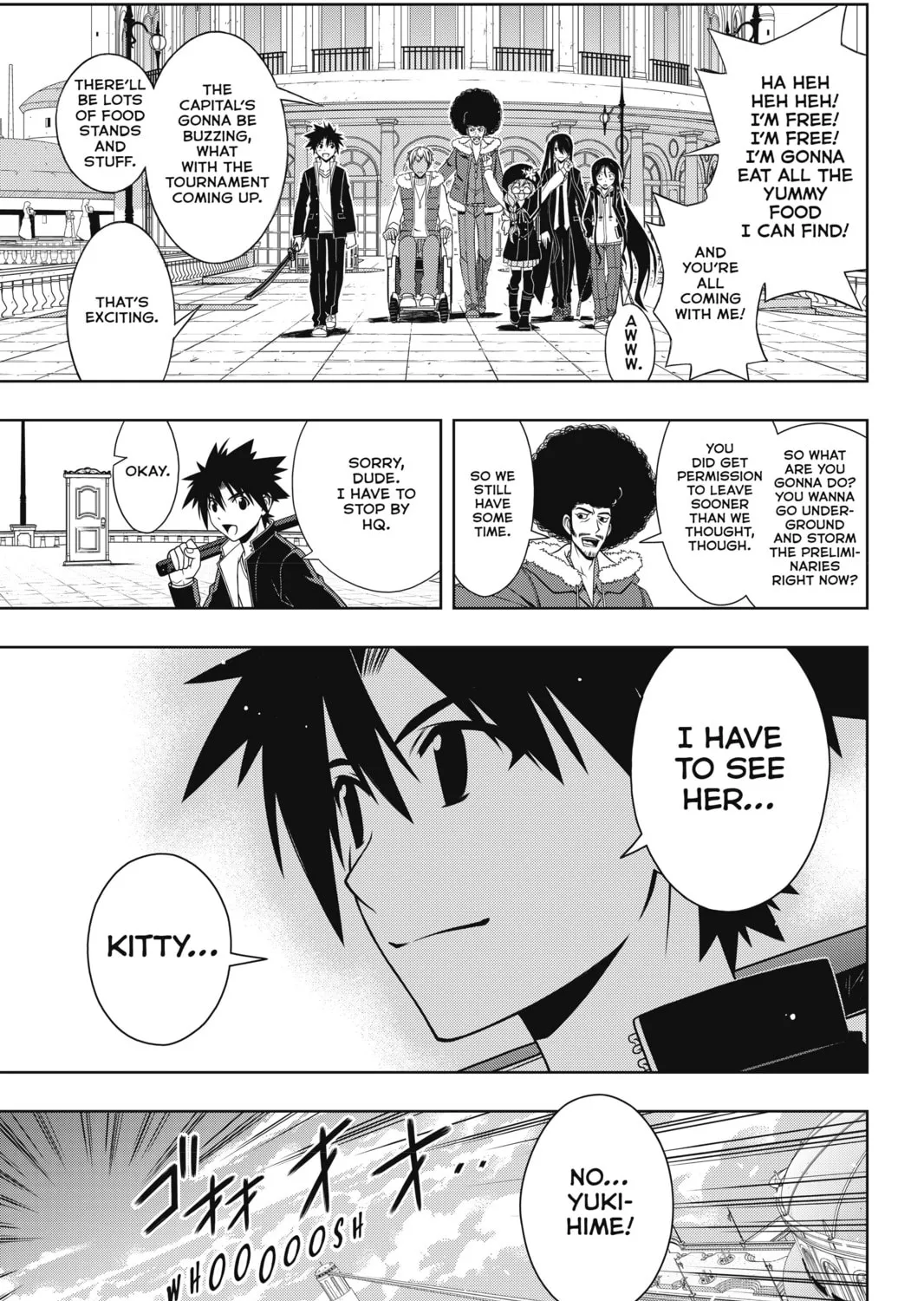 Read UQ HOLDER! chapter 95 image 24 on Lezhin