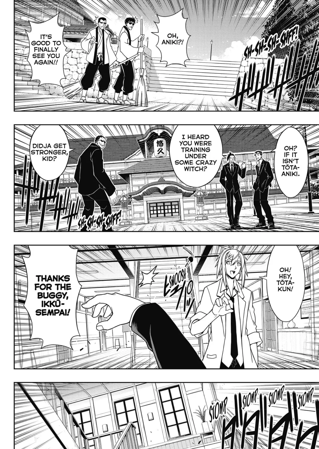 Read UQ HOLDER! chapter 96 image 2 on Lezhin