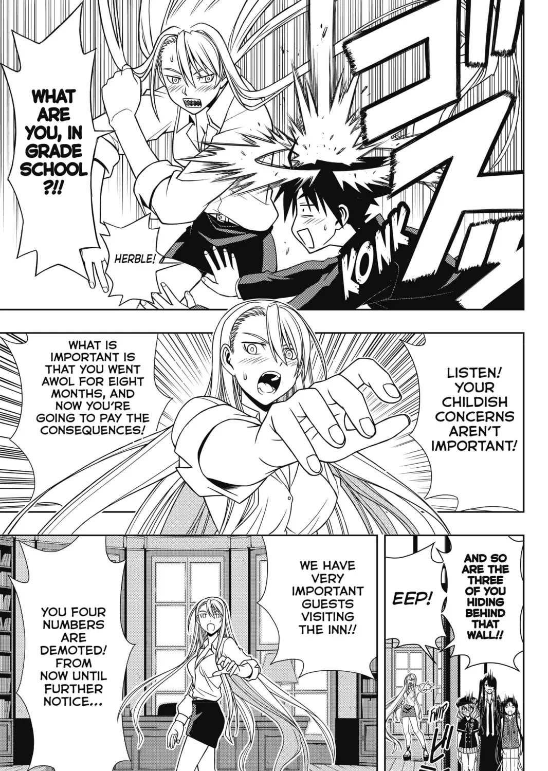 Read UQ HOLDER! chapter 96 image 20 on Lezhin