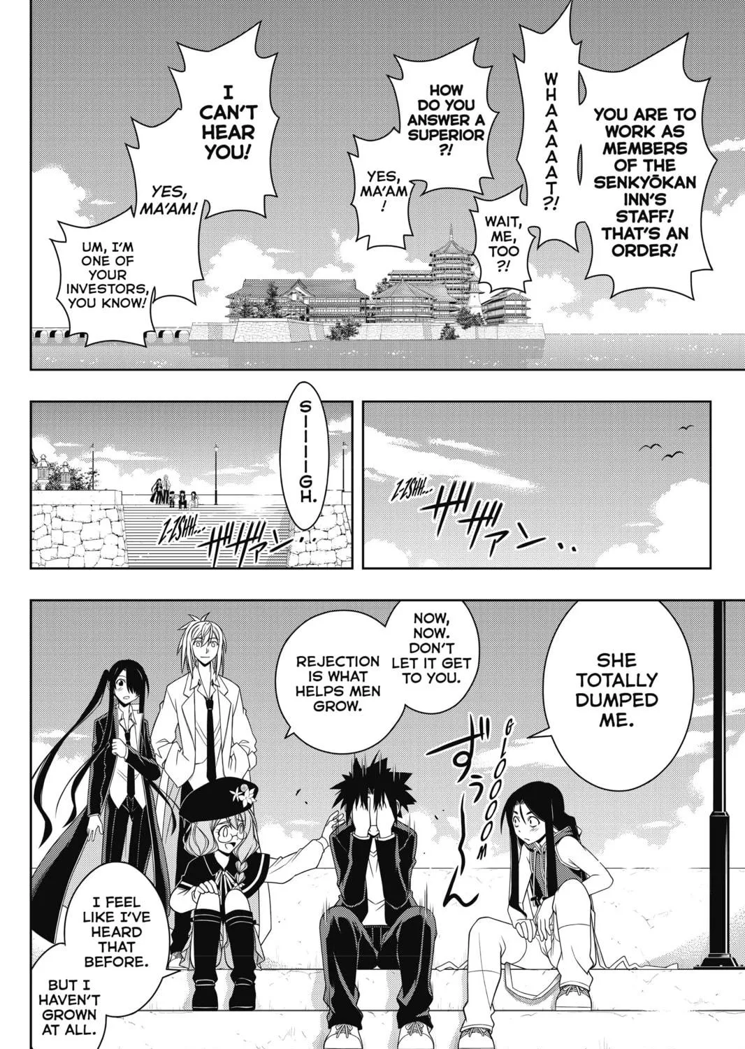 Read UQ HOLDER! chapter 96 image 22 on Lezhin