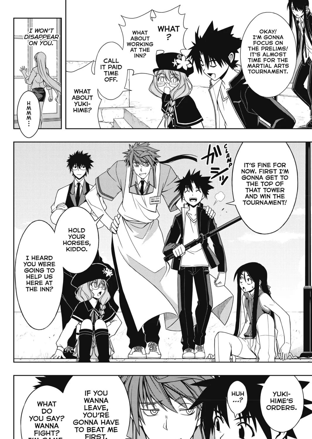 Read UQ HOLDER! chapter 96 image 26 on Lezhin