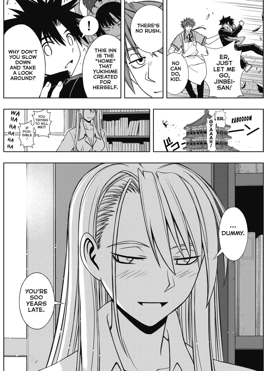 Read UQ HOLDER! chapter 96 image 30 on Lezhin