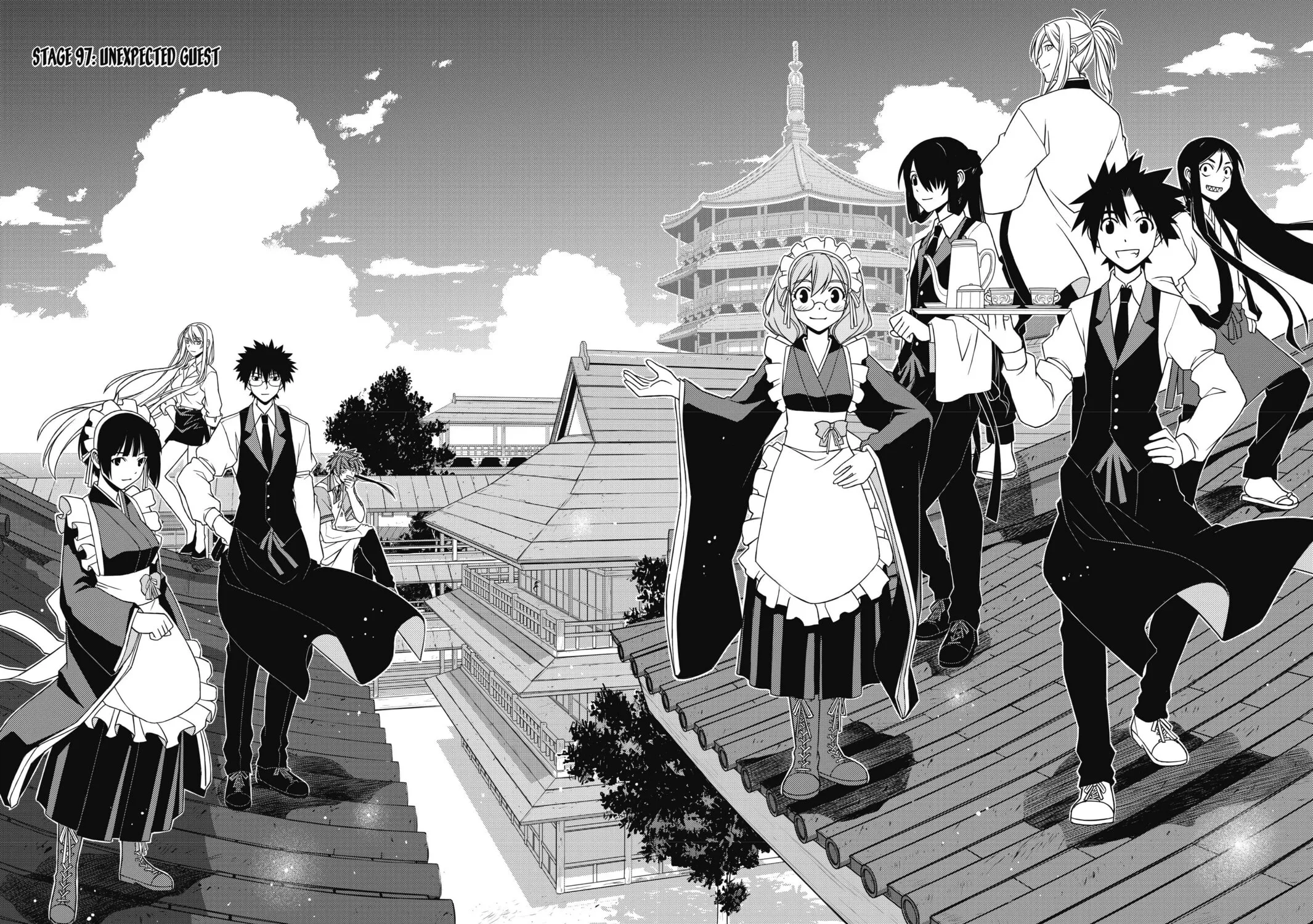 Read UQ HOLDER! chapter 97 image 10 on Lezhin