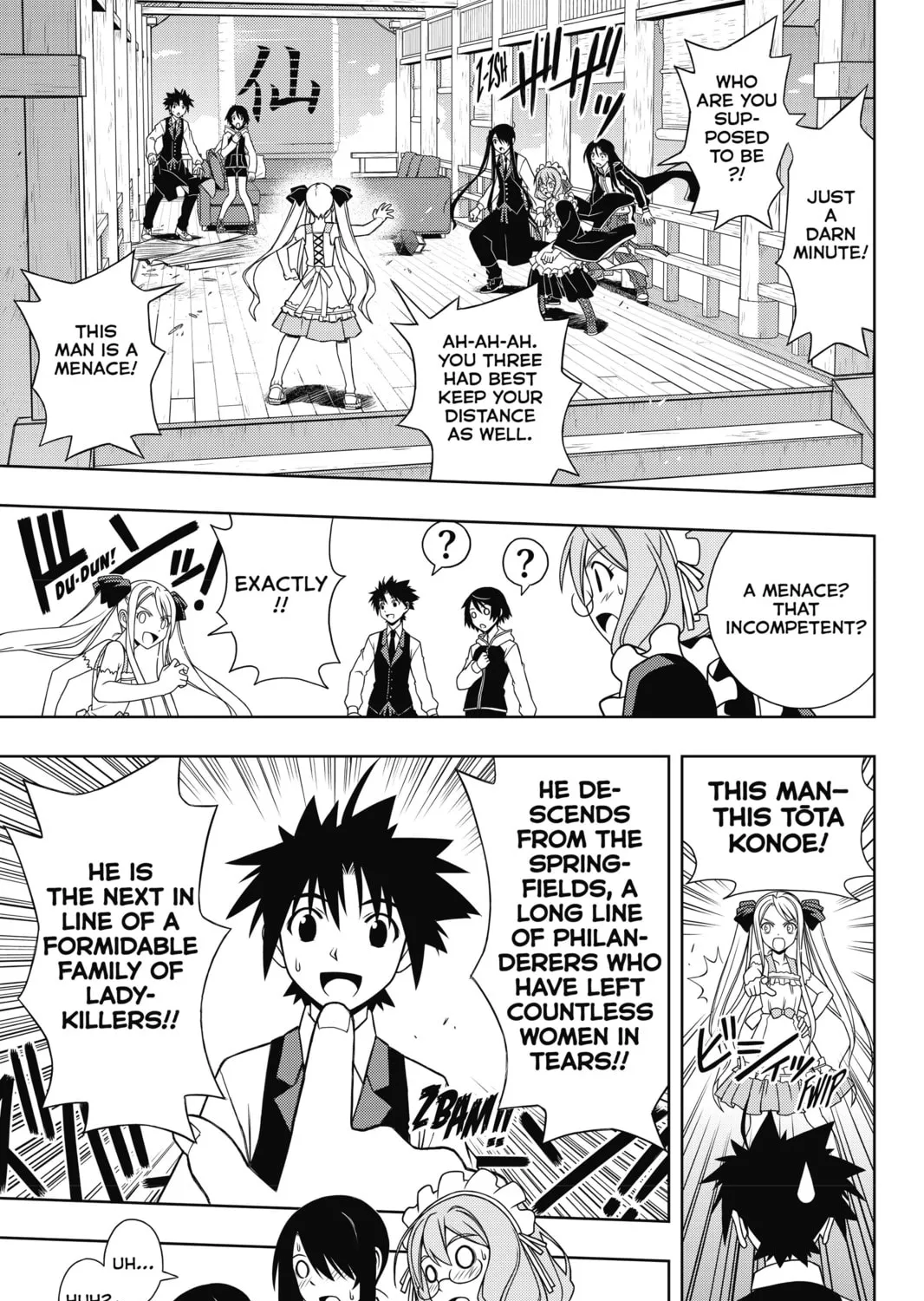 Read UQ HOLDER! chapter 98 image 12 on Lezhin