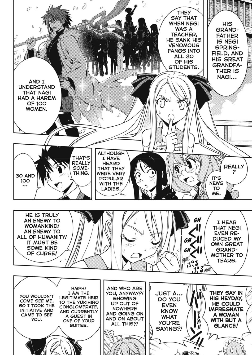 Read UQ HOLDER! chapter 98 image 14 on Lezhin
