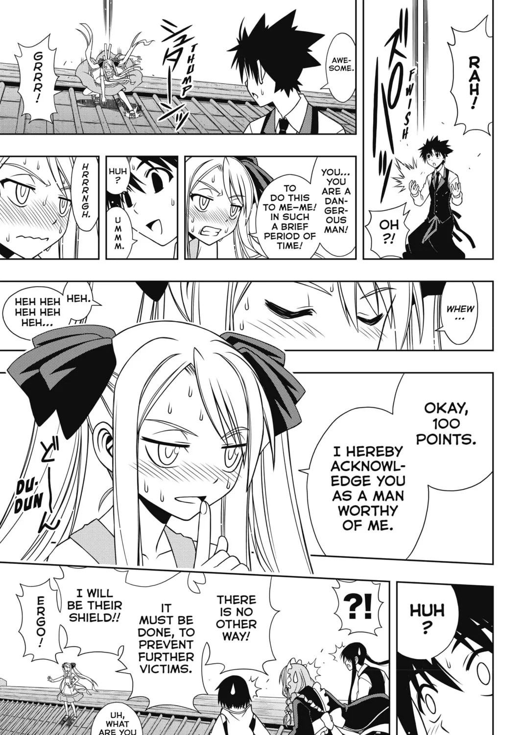 Read UQ HOLDER! chapter 98 image 24 on Lezhin