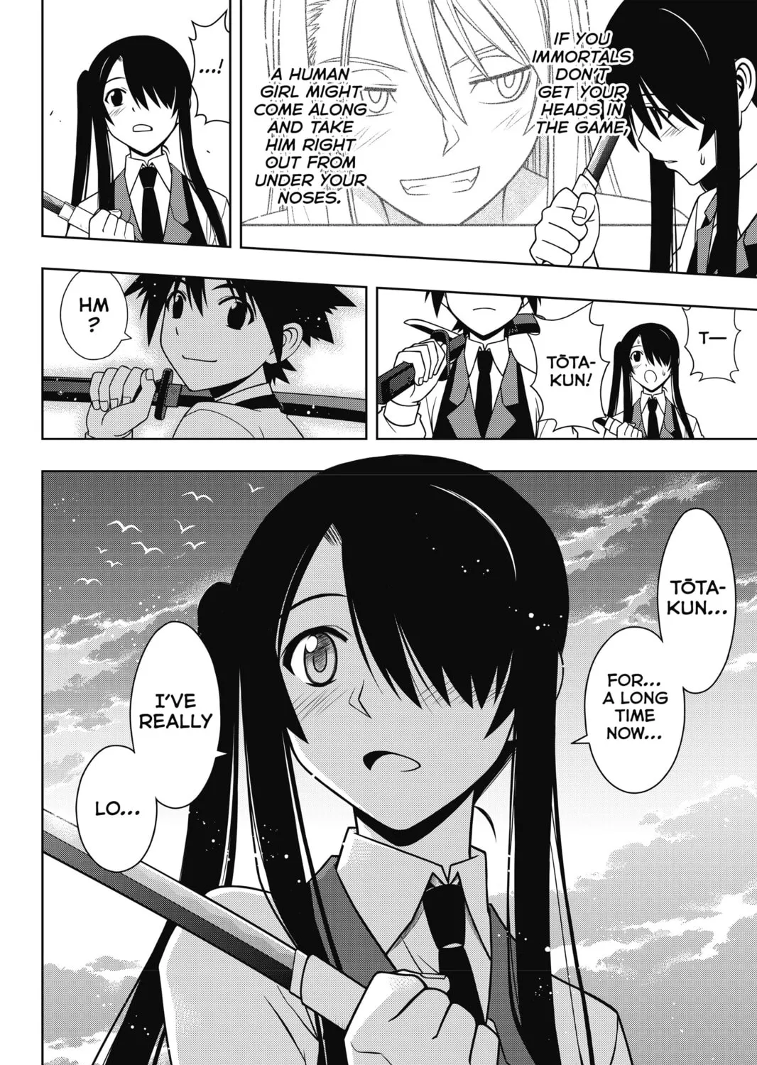 Read UQ HOLDER! chapter 98 image 30 on Lezhin