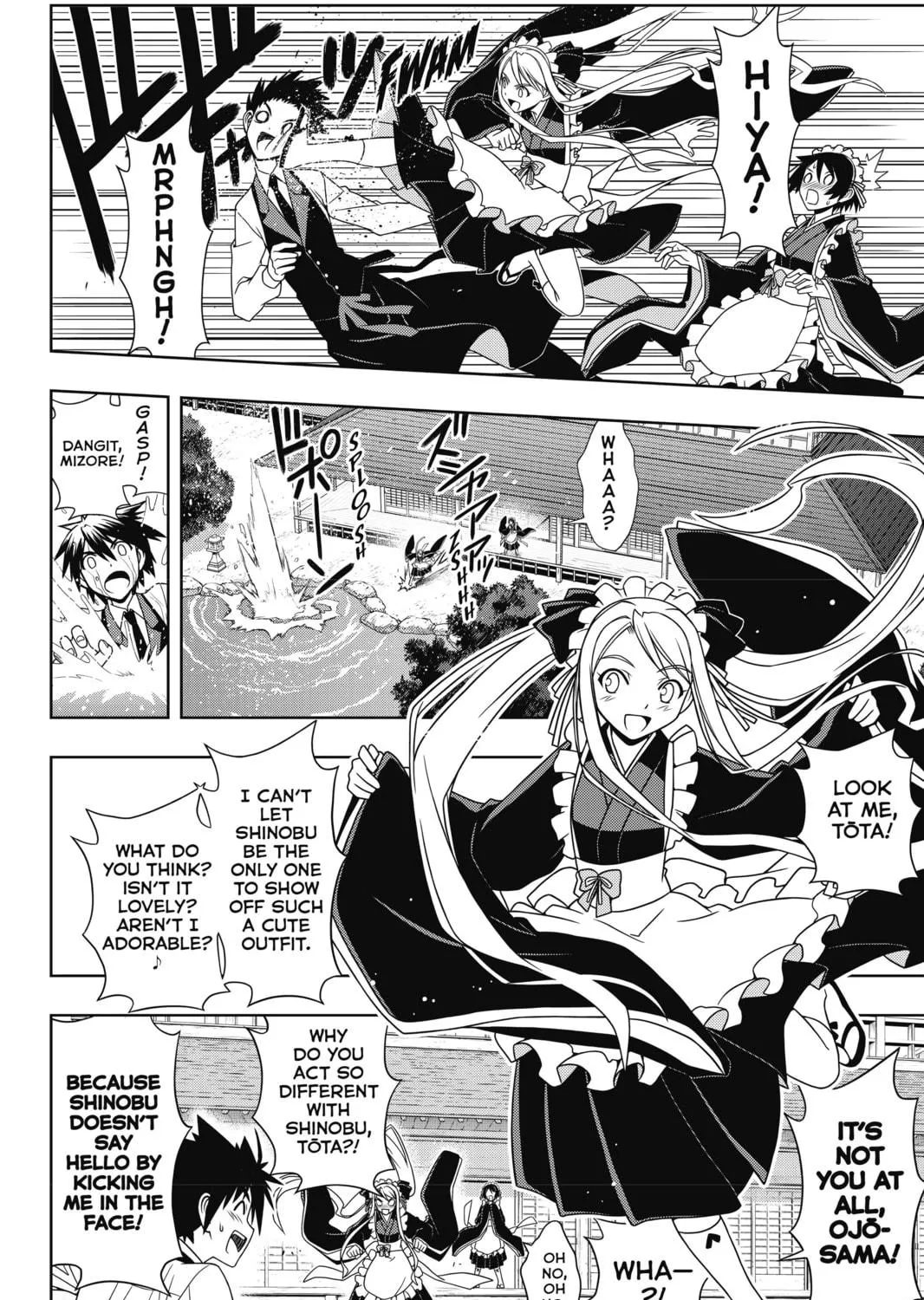Read UQ HOLDER! chapter 99 image 10 on Lezhin