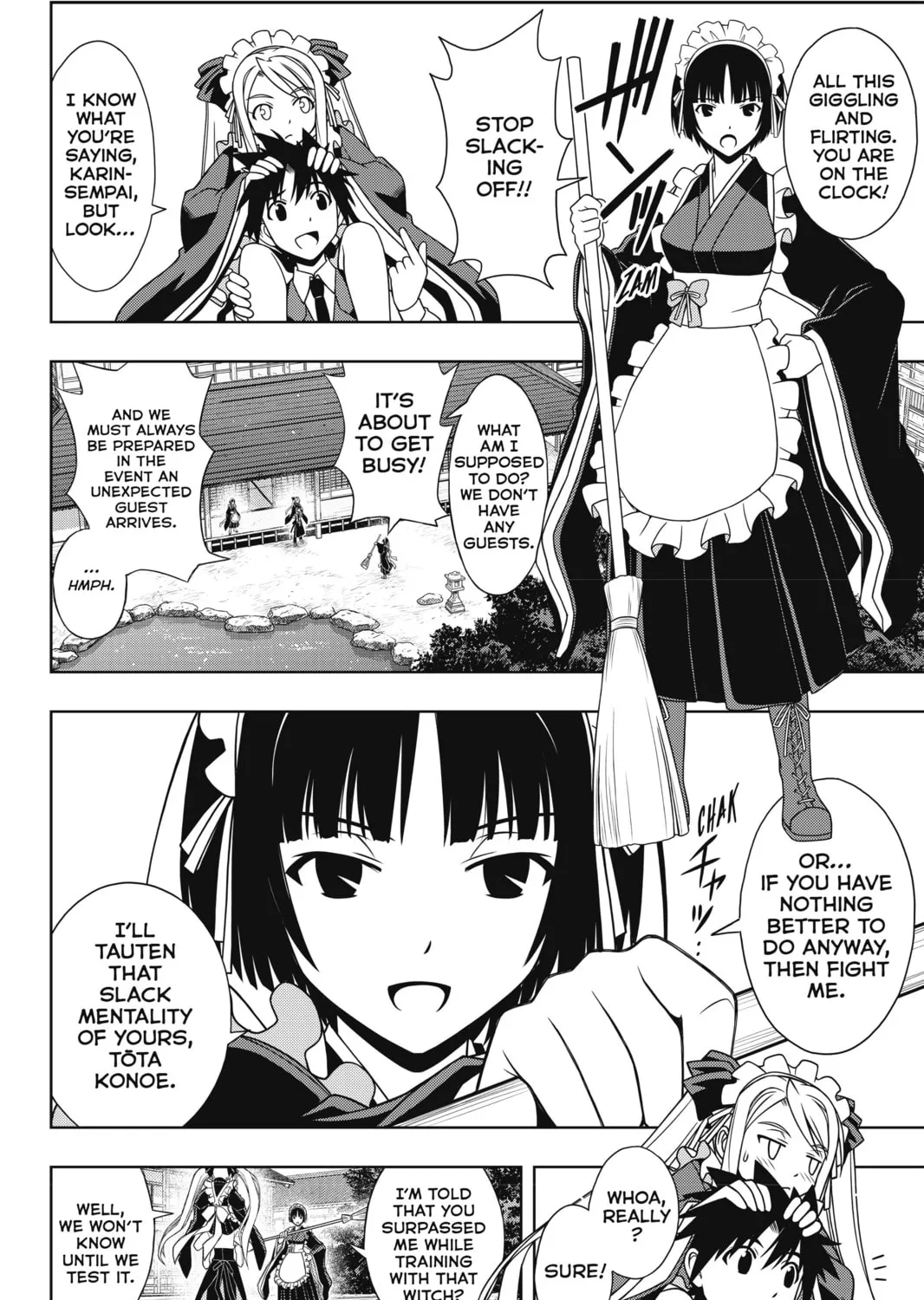 Read UQ HOLDER! chapter 99 image 14 on Lezhin