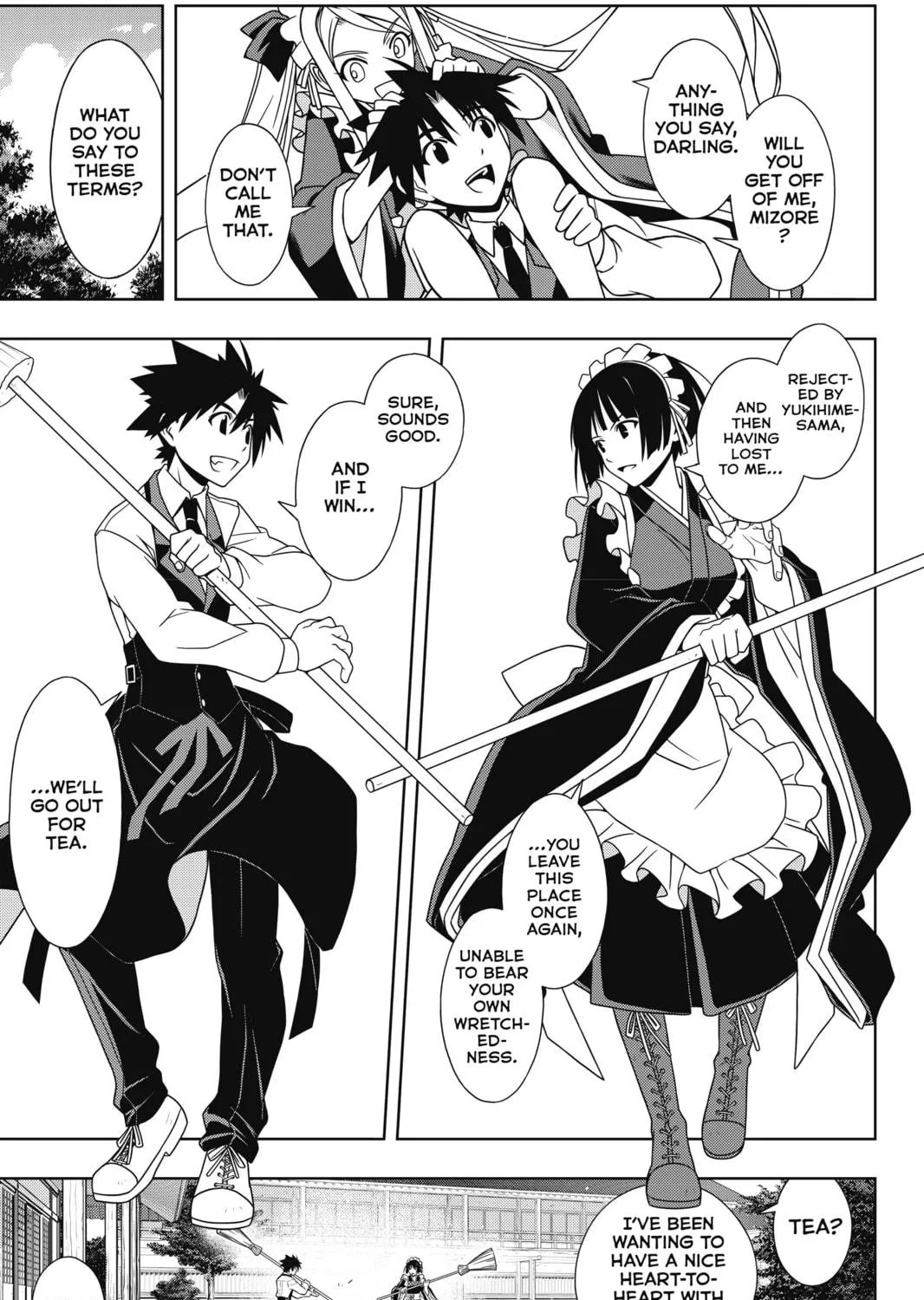 Read UQ HOLDER! chapter 99 image 16 on Lezhin