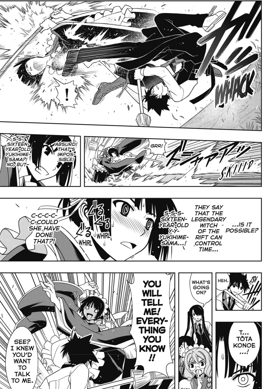 Read UQ HOLDER! chapter 99 image 20 on Lezhin