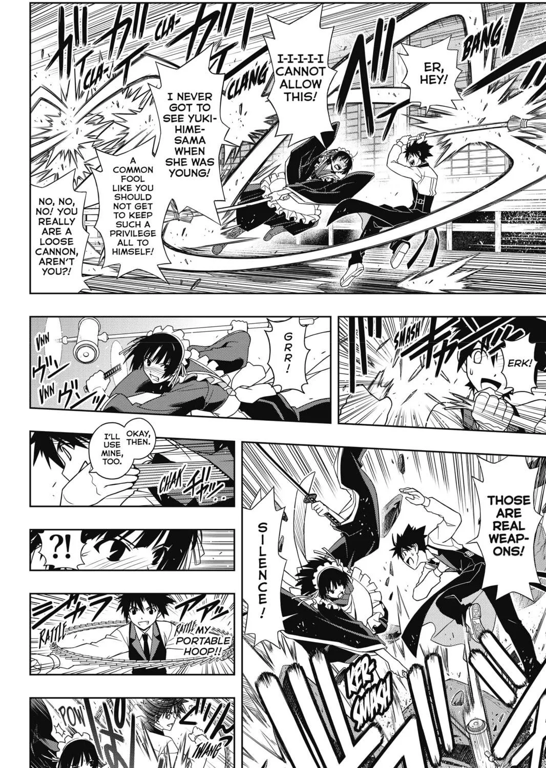 Read UQ HOLDER! chapter 99 image 22 on Lezhin