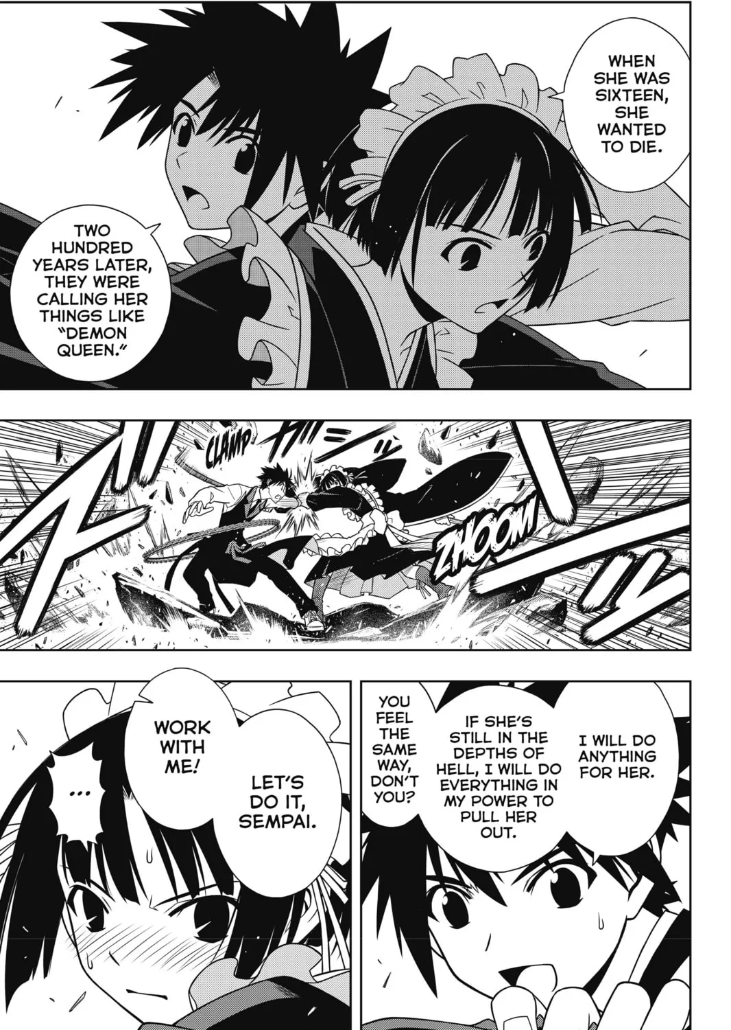 Read UQ HOLDER! chapter 99 image 24 on Lezhin