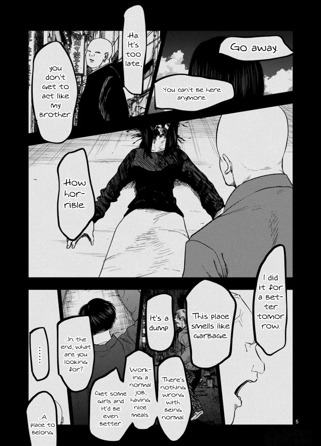 Ura Baito: Toubou Kinshi Chapter 206 page 9 - 