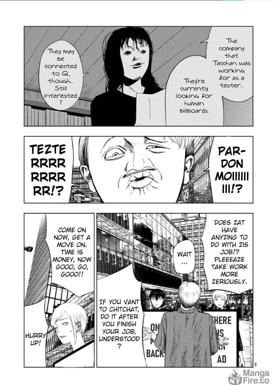 Ura Baito: Toubou Kinshi Chapter 207 page 5 - 