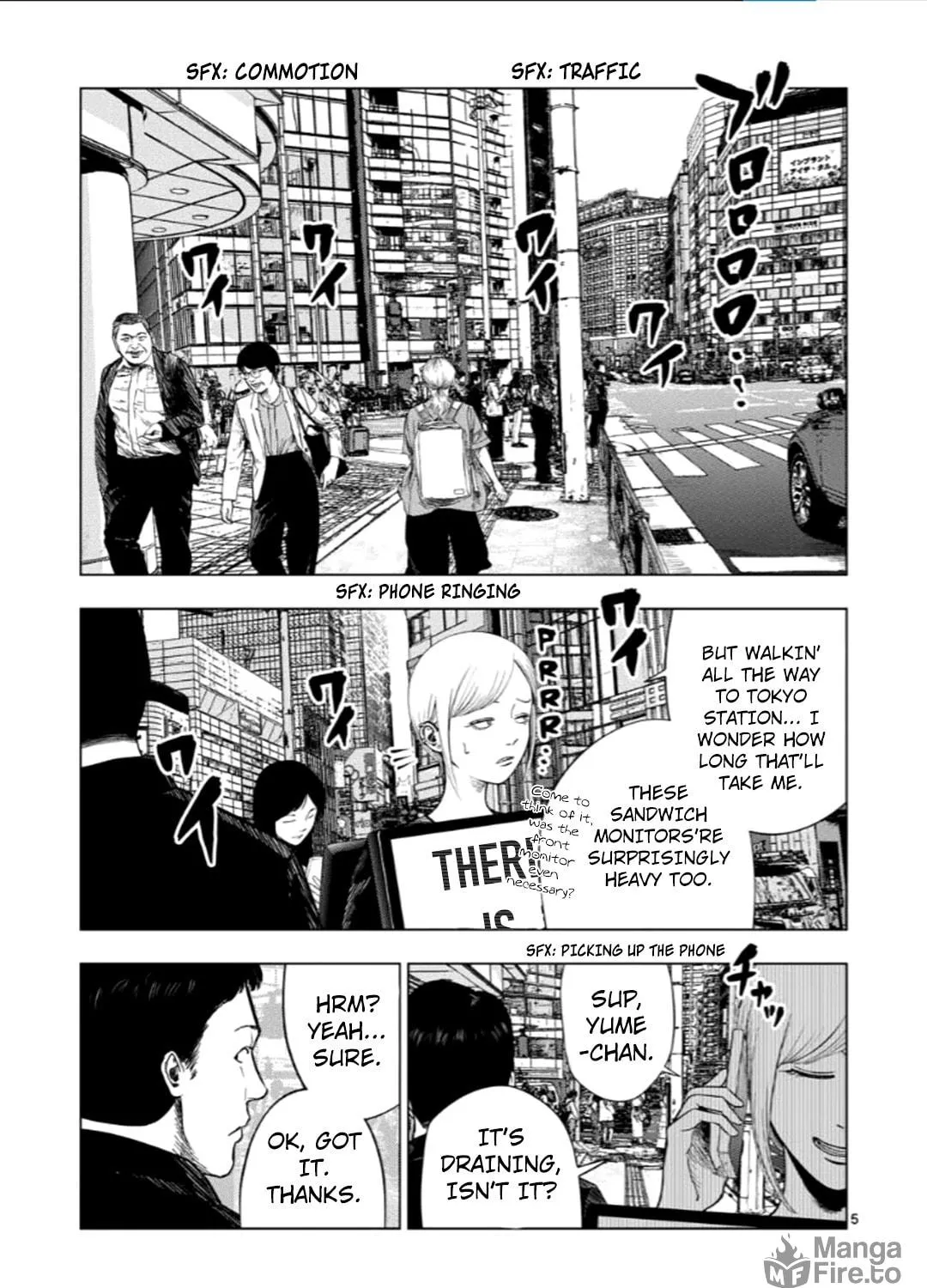 Ura Baito: Toubou Kinshi Chapter 207 page 9 - 