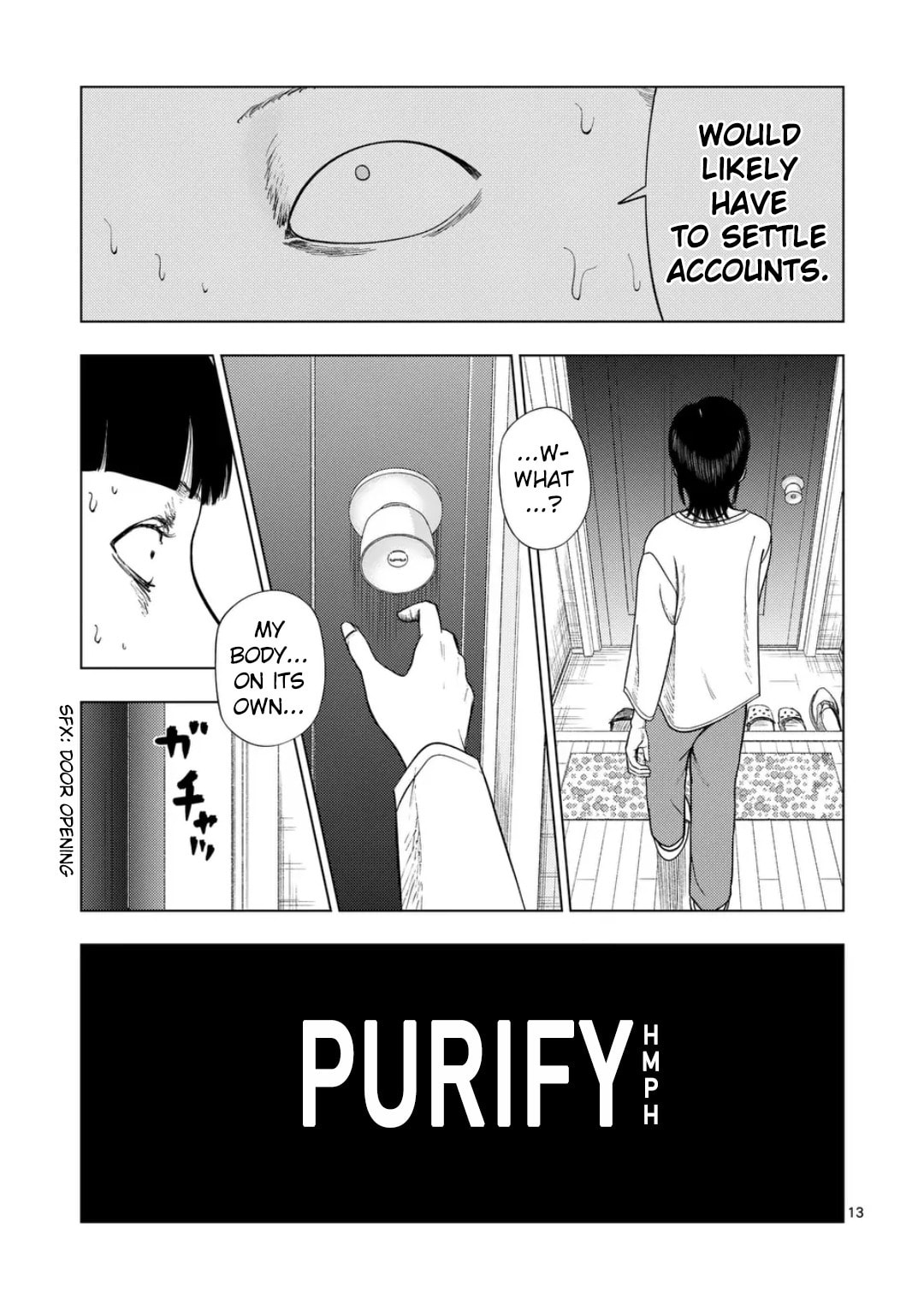 Ura Baito: Toubou Kinshi Chapter 218 page 13 - 