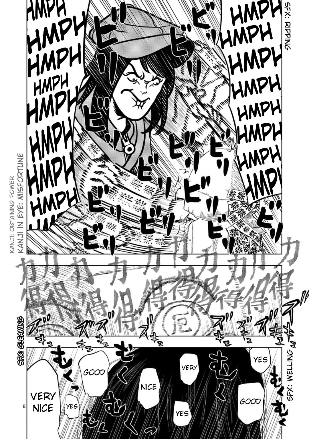 Ura Baito: Toubou Kinshi Chapter 218 page 8 - 