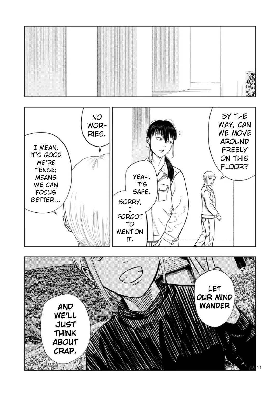 Ura Baito: Toubou Kinshi Chapter 220 page 11 - 