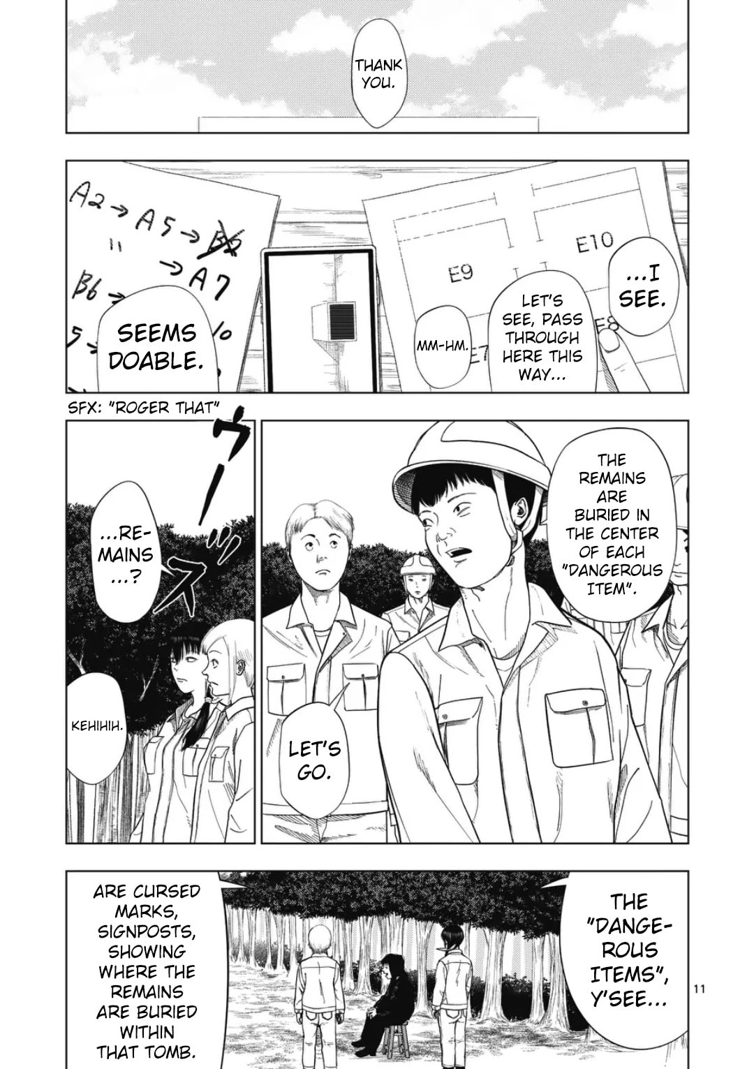 Ura Baito: Toubou Kinshi Chapter 221 page 11 - 