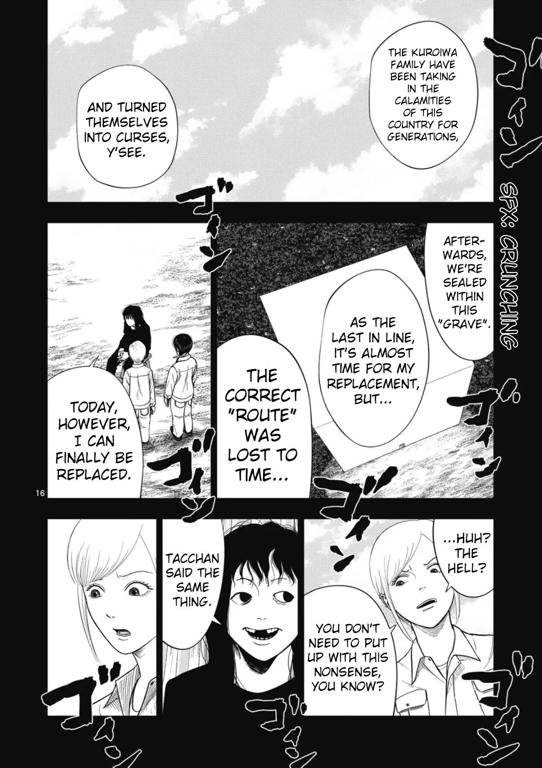Ura Baito: Toubou Kinshi Chapter 221 page 16 - 