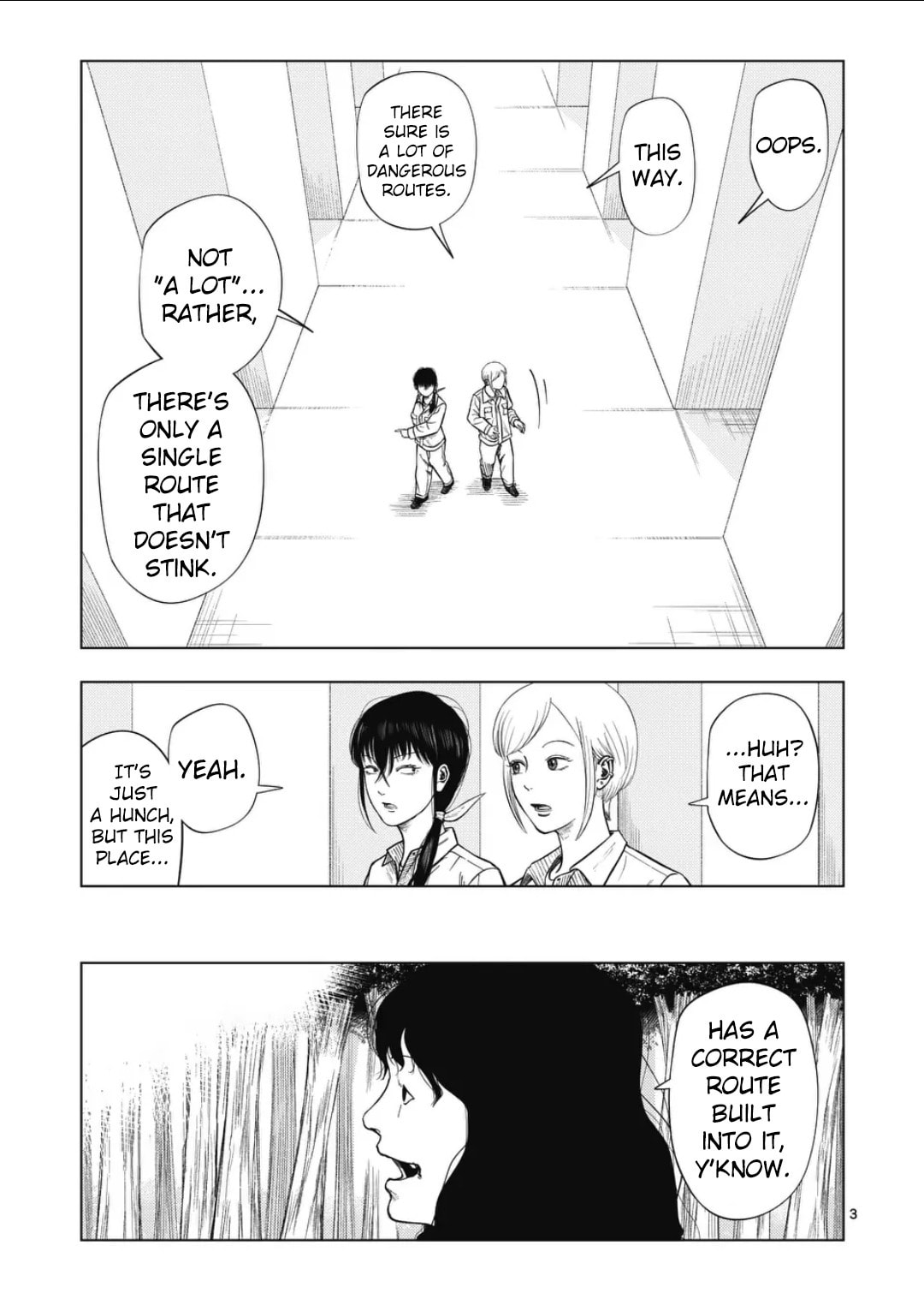Ura Baito: Toubou Kinshi Chapter 221 page 3 - 