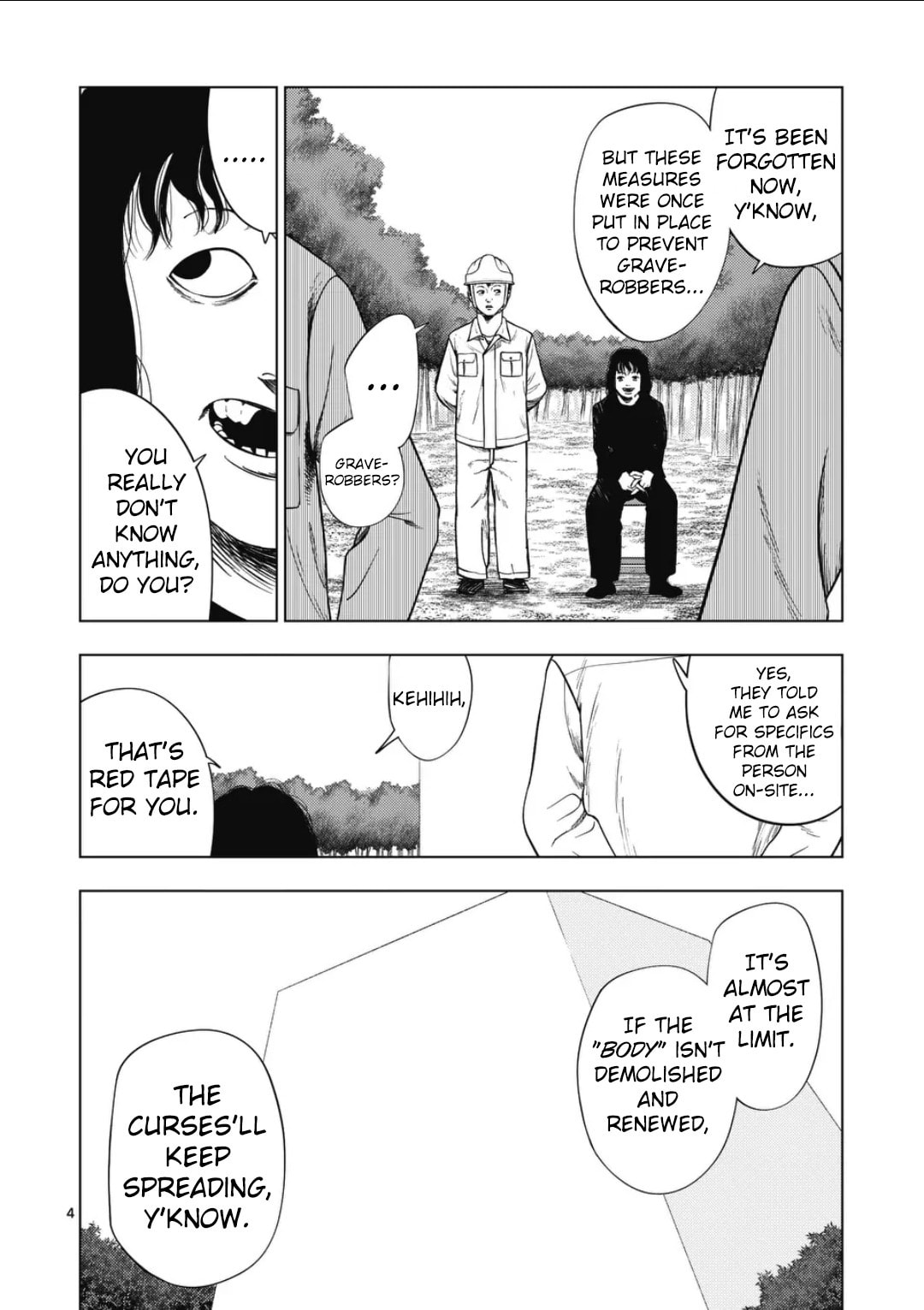 Ura Baito: Toubou Kinshi Chapter 221 page 4 - 