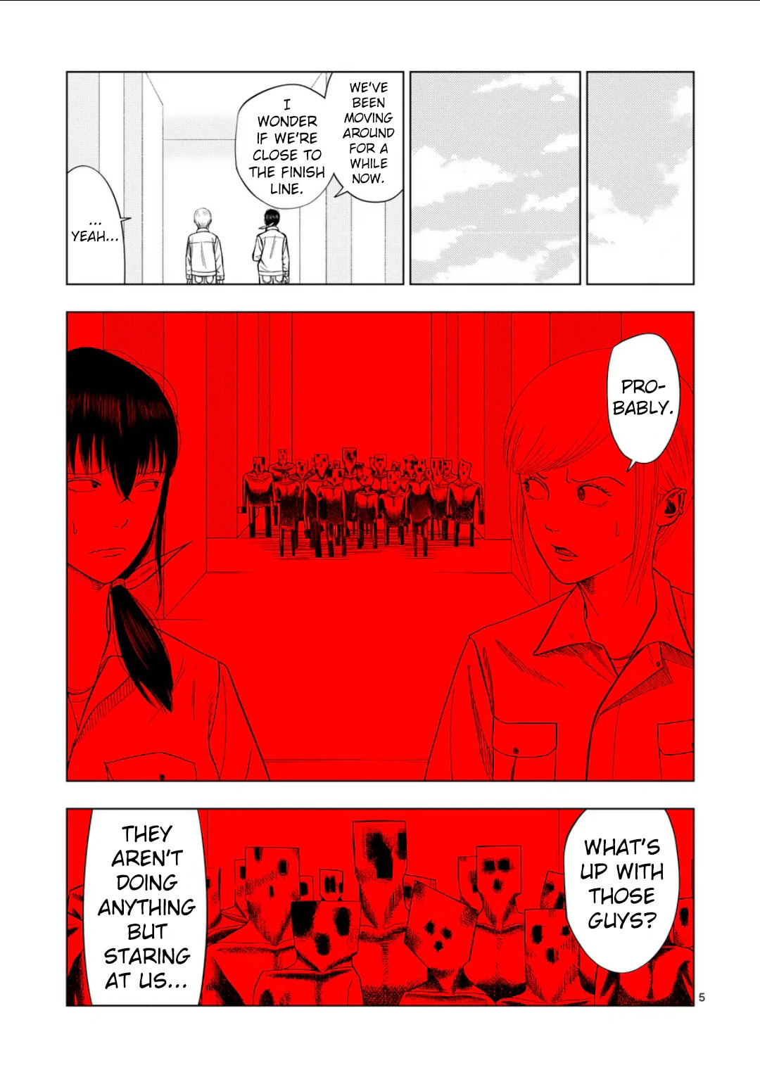 Ura Baito: Toubou Kinshi Chapter 221 page 5 - 