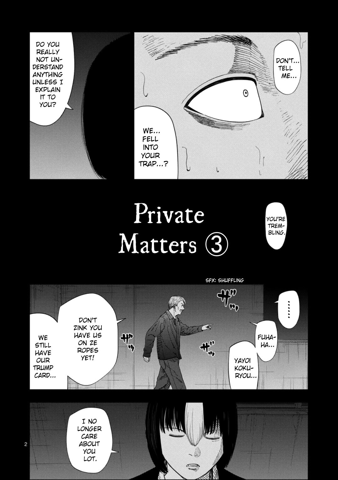 Ura Baito: Toubou Kinshi Chapter 233 page 2 - 