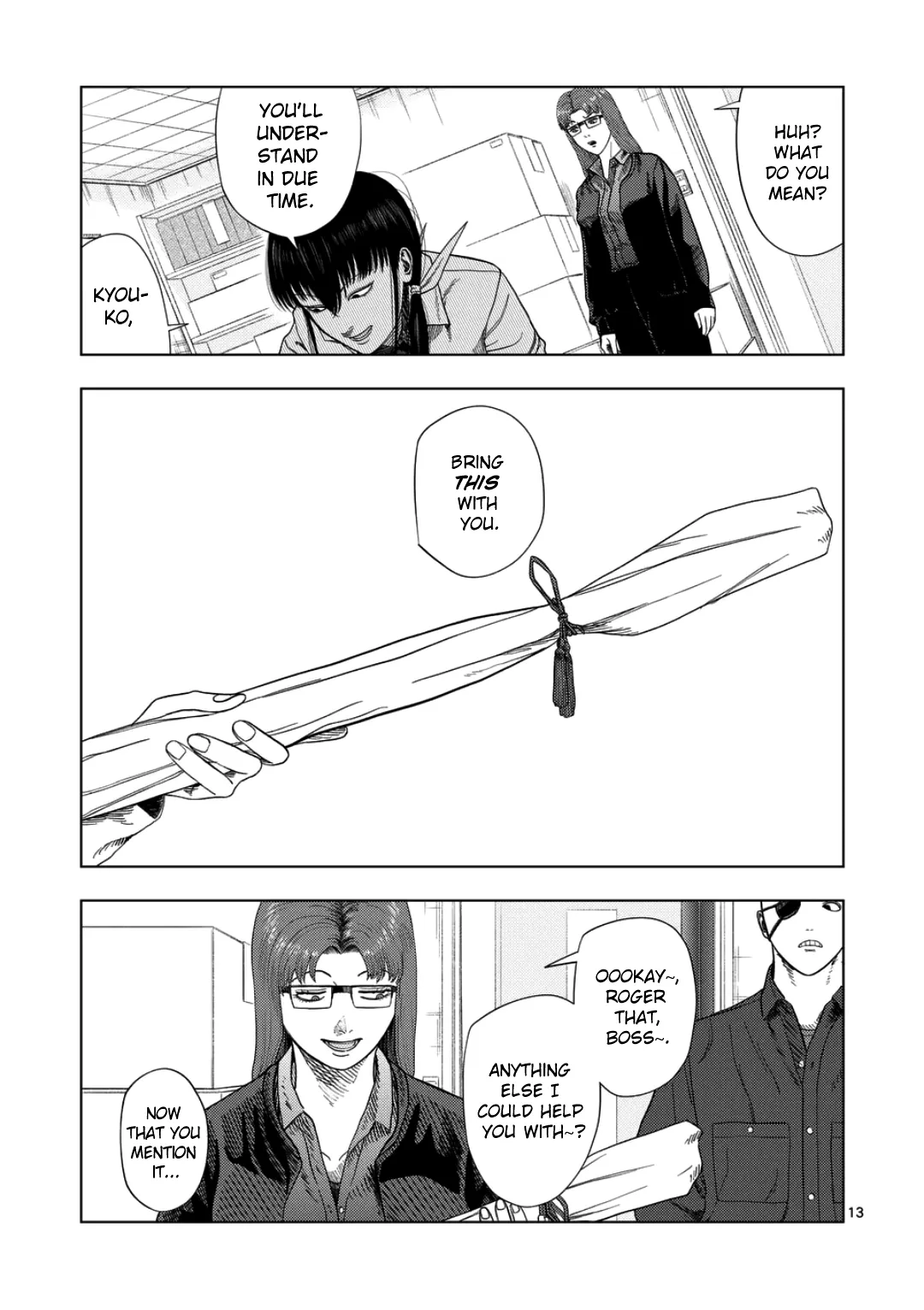 Ura Baito: Toubou Kinshi Chapter 234 page 12 - 
