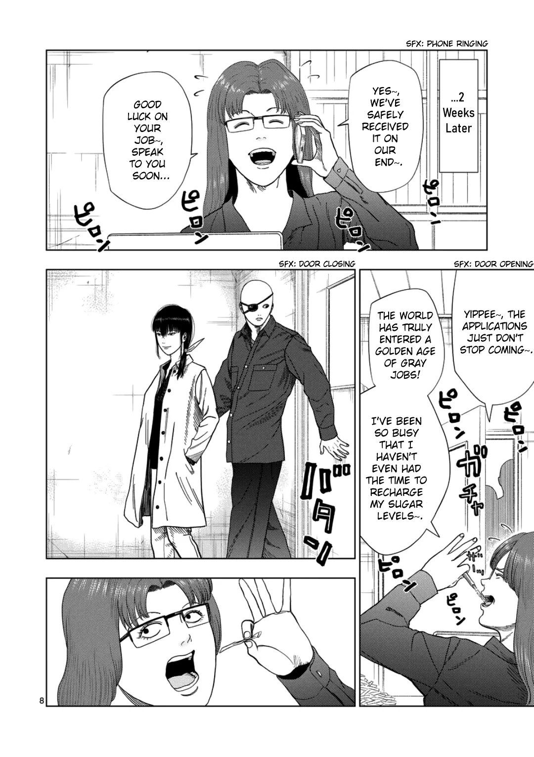 Ura Baito: Toubou Kinshi Chapter 234 page 7 - 