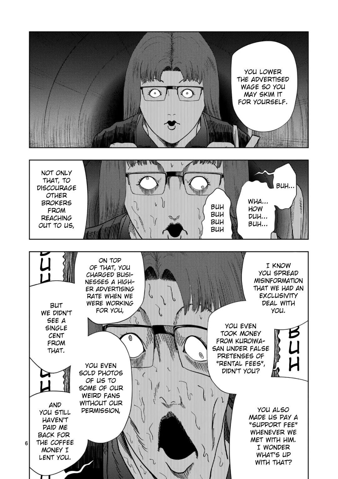 Ura Baito: Toubou Kinshi Chapter 235 page 6 - 
