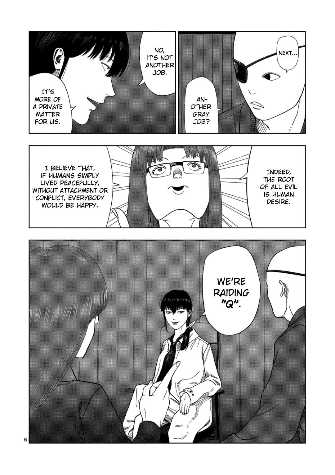 Ura Baito: Toubou Kinshi Chapter 237 page 6 - 