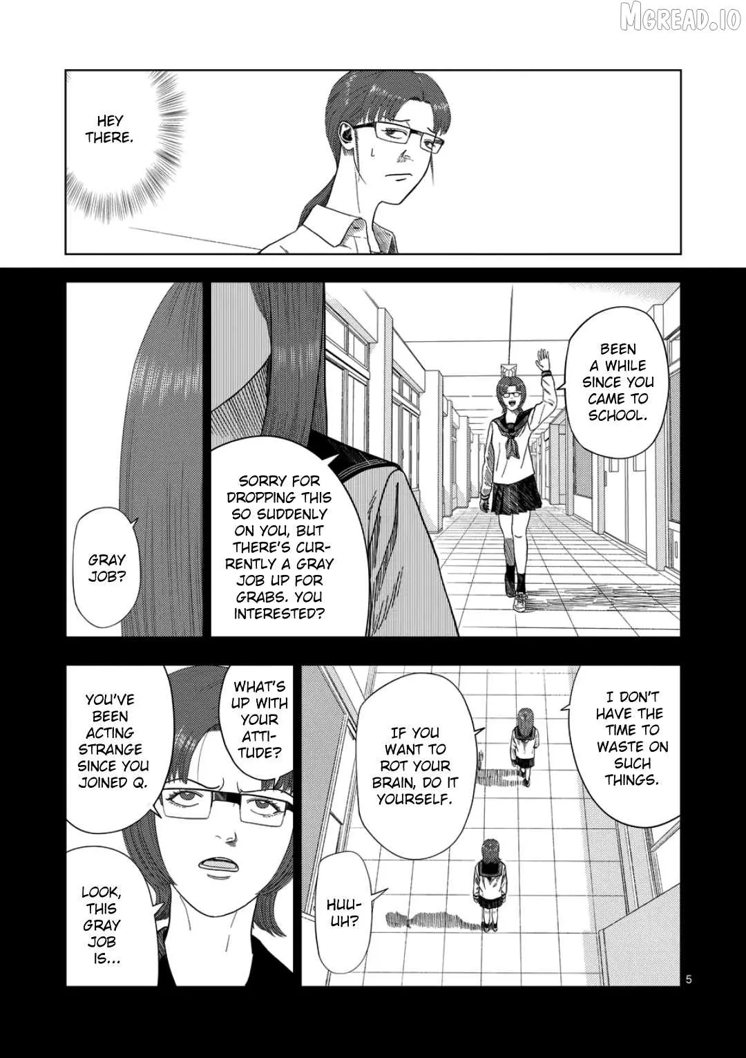 Ura Baito: Toubou Kinshi Chapter 239 page 4 - 